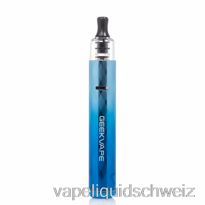 Geek Vape Wenax S3 Pod Kit Texture Blue Vape Liquid E-Liquid Schweiz